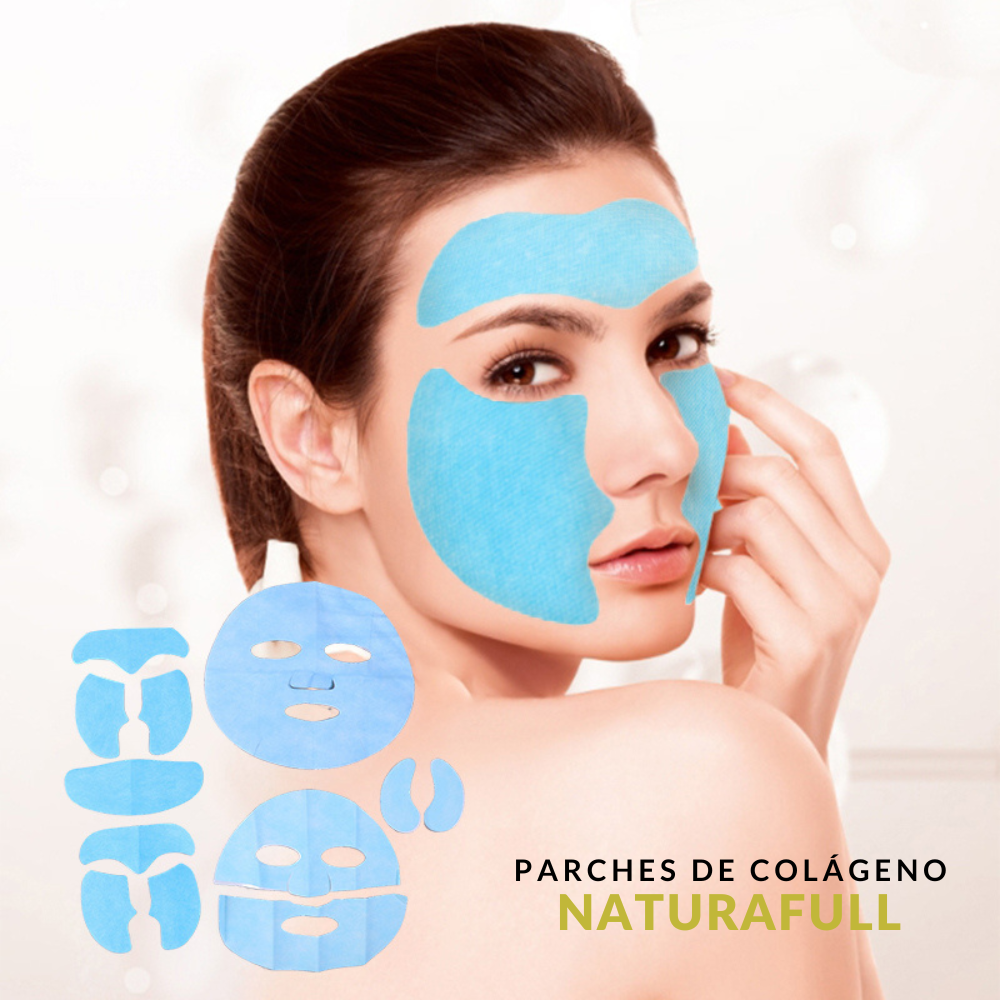 MASCARILLAS DE COLÁGENO NATURAFULL™ | LLEVA 10 Y PAGAS 5 + SERÚM FACIL DE COLAGENO DE REGALO