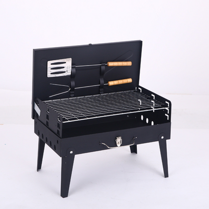 MINI PARRILLERA PLEGABLE PORTÁTIL BBQ PRO™ | + ABLANDADOR DE CARNES DE REGALO