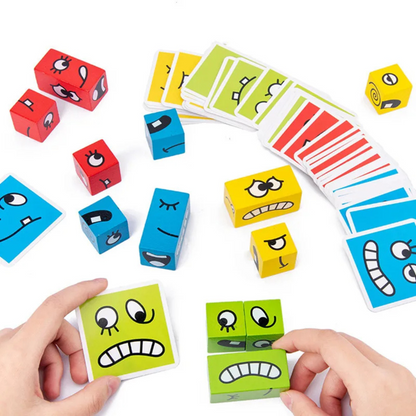 JUEGO DE CUBO CAMBIO DE CARAS | EMOTION PUZZLE CUBE™