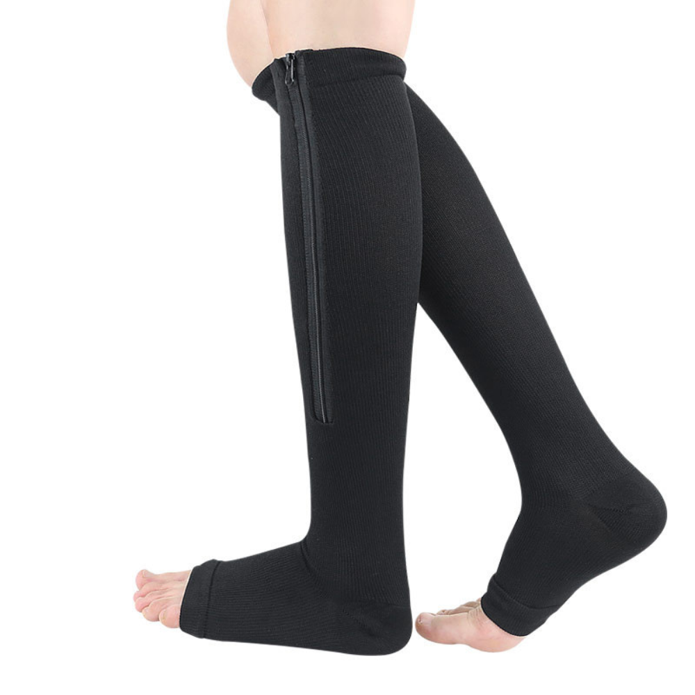 CALCETINES DE COMPRESION CON CREMALLERA