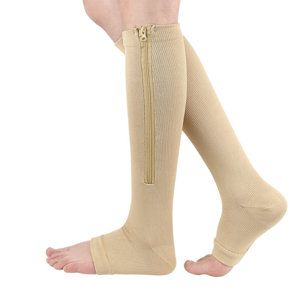 CALCETINES DE COMPRESION CON CREMALLERA