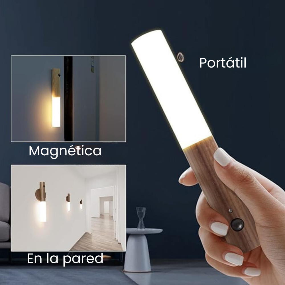 LUZ LED MAGNETICA CON SENSOR DE MOVIMIENTO