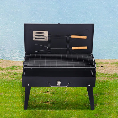 MINI PARRILLERA PLEGABLE PORTÁTIL BBQ PRO™ | + ABLANDADOR DE CARNES DE REGALO