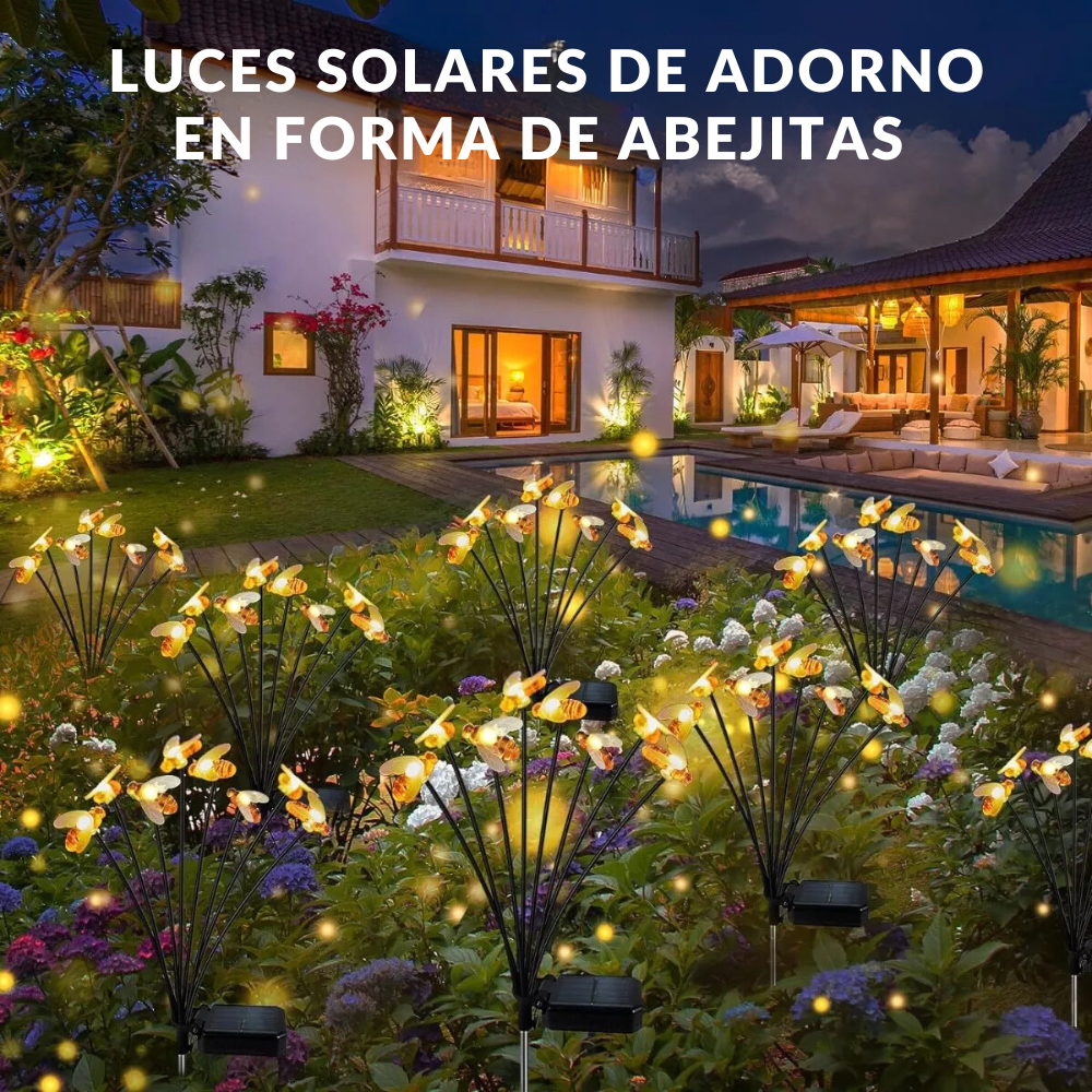 LUCES SOLARES DECORATIVAS