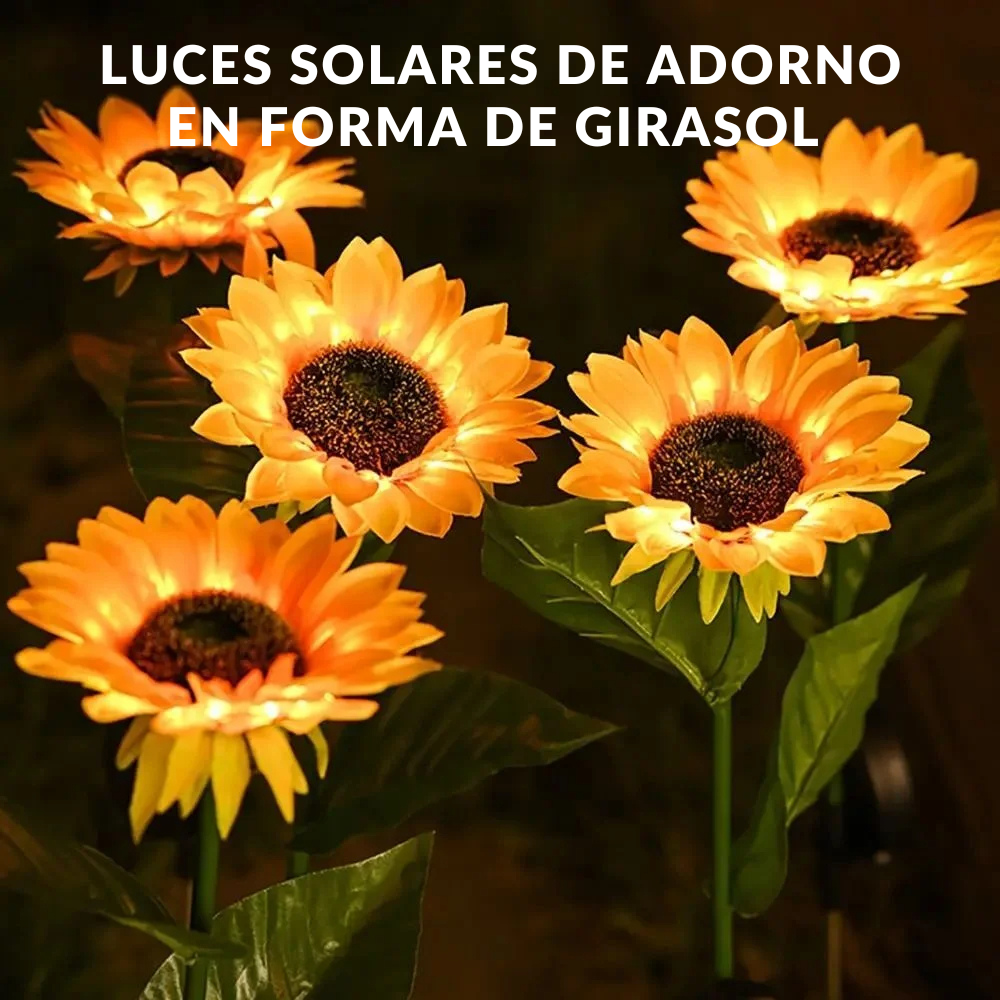 LUCES SOLARES DECORATIVAS